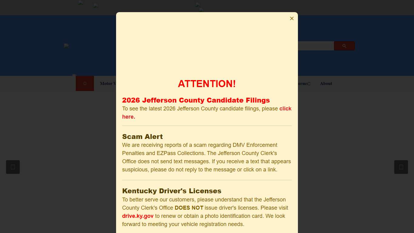 Homepage - Jefferson County Clerk David Yates